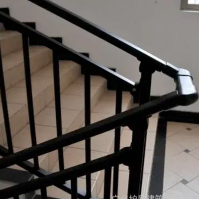家用楼梯扶手 铁艺插接 组装式 阳台栏杆立柱 现代简约